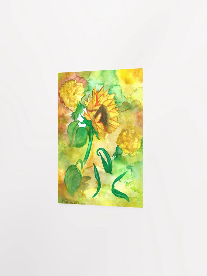 Golden Bloom Art Print product image (9)