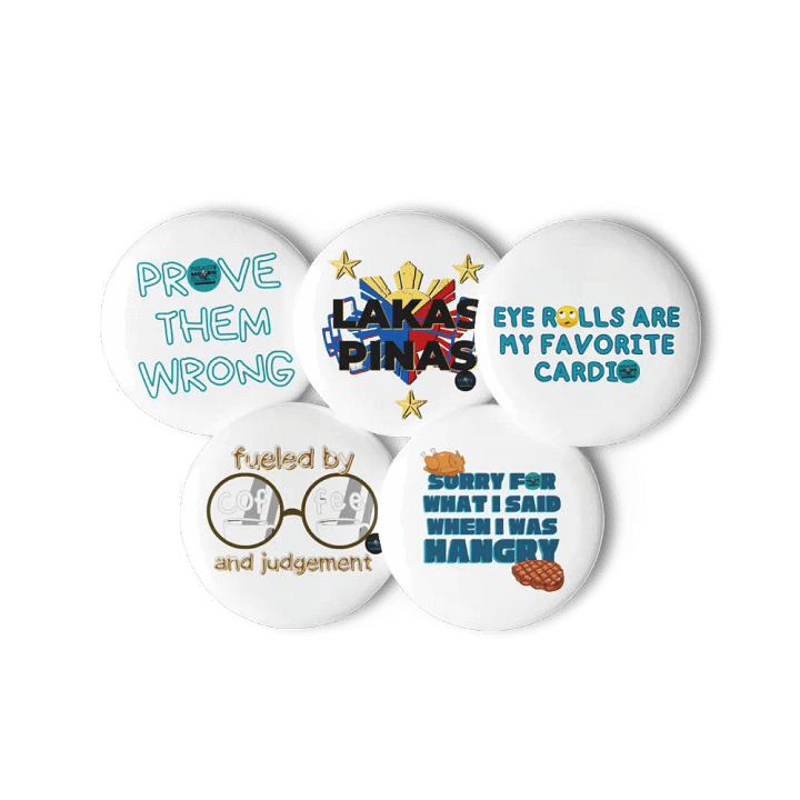 Assorted Button Pins product image (1)
