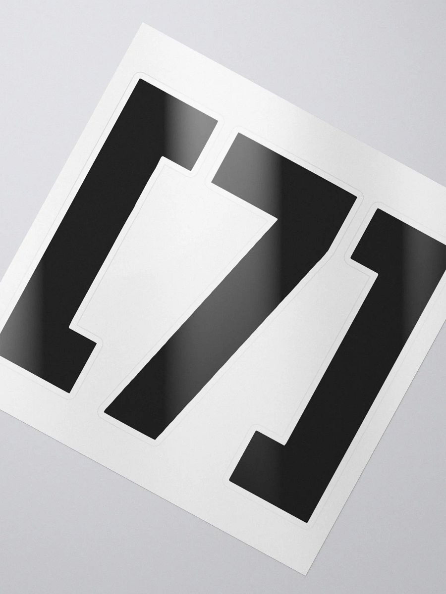 ASolid[7] Logo Die Cut Sticker product image (1)