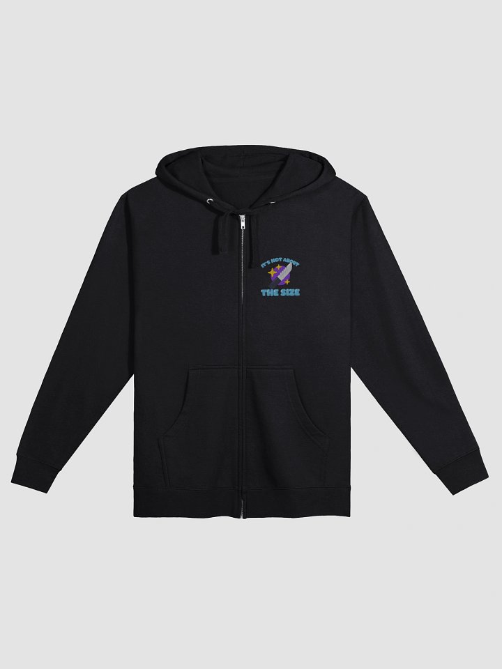 It's Not About the Size Zip Hoodie product image (1)
