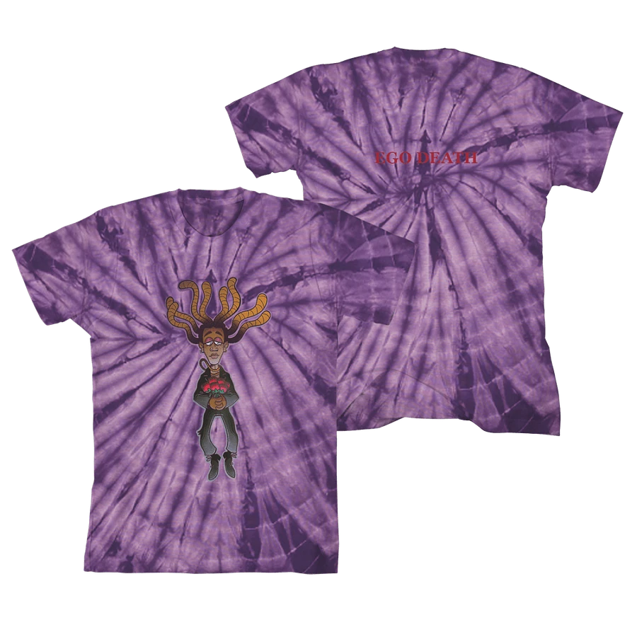 Ego Death Purple Ty Dye T-shirt product image (1)