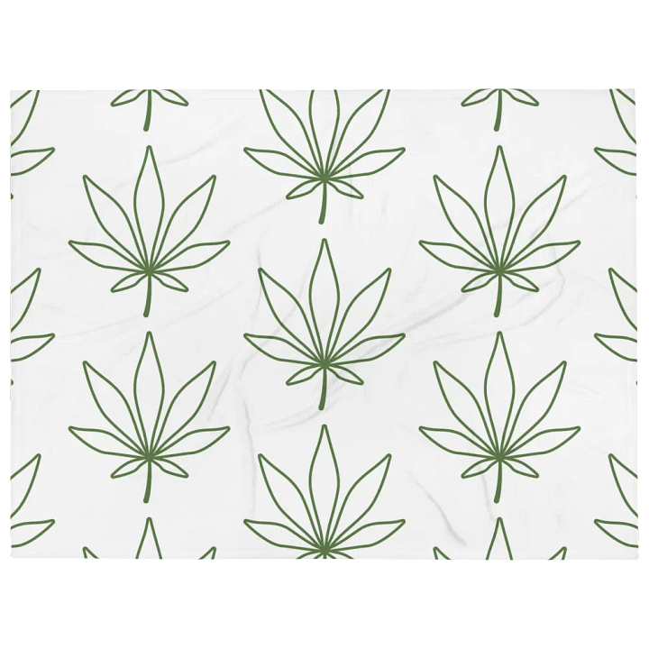 Cannabis Leaf Blanket product image (1)