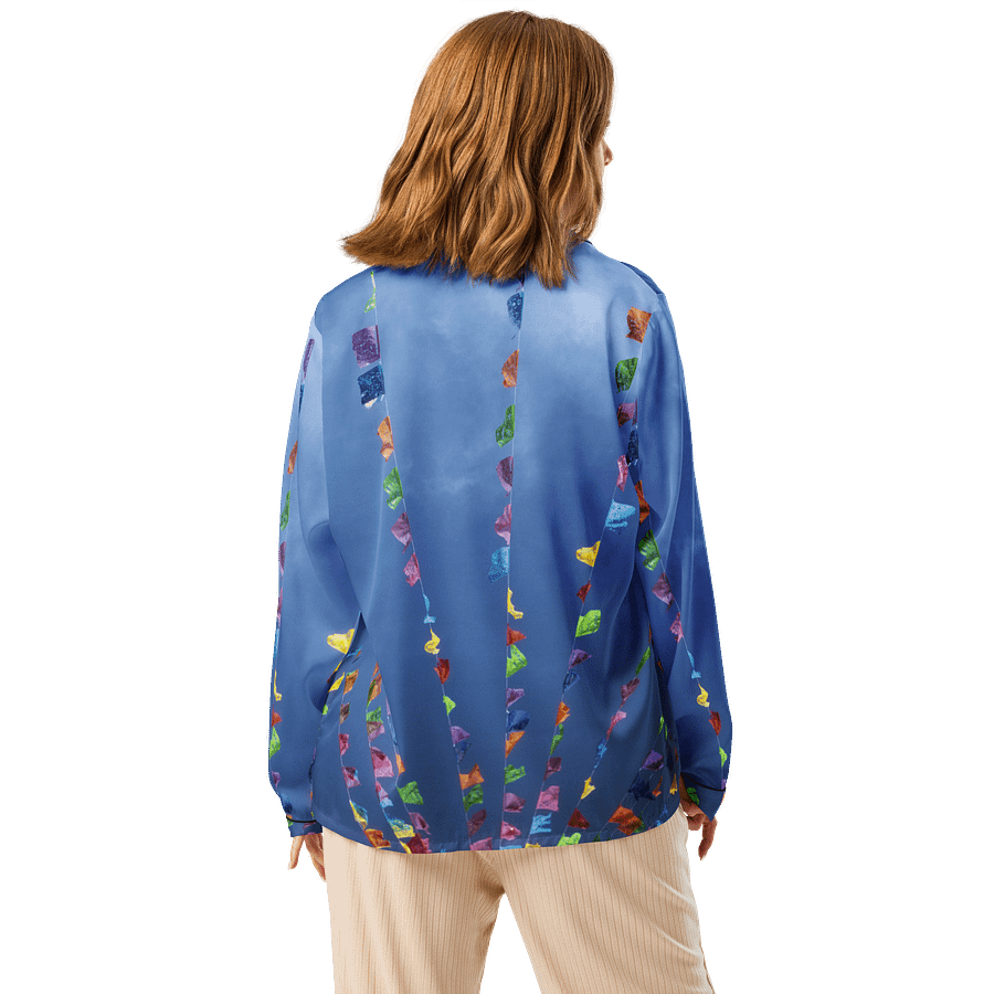 Papel Picado Long Sleeved Pajama Top product image (2)