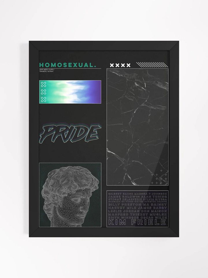 Gay Men's Pride Framed Poster product image (1)
