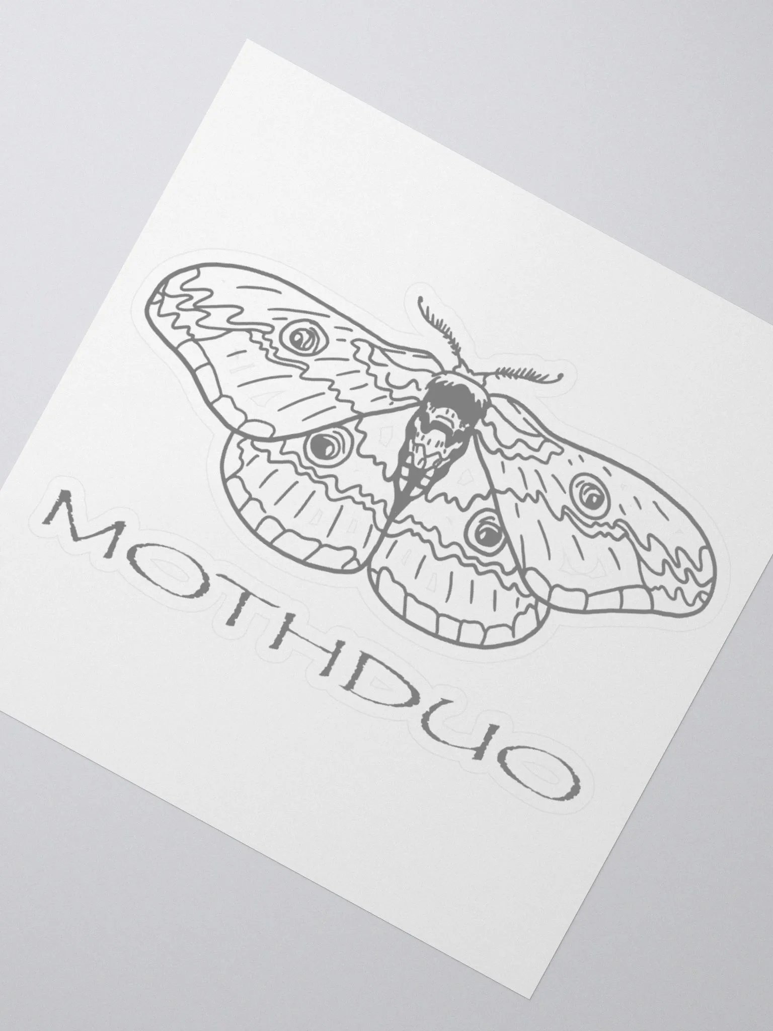 Mothduo Sticker product image (6)