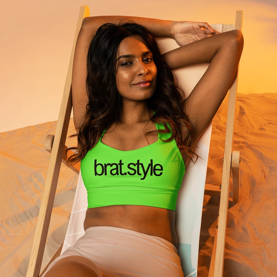 the bratstyle longline sports bra product image (5)