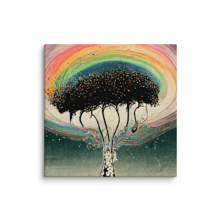 Rainbow Tree Canvas Art product image (6)