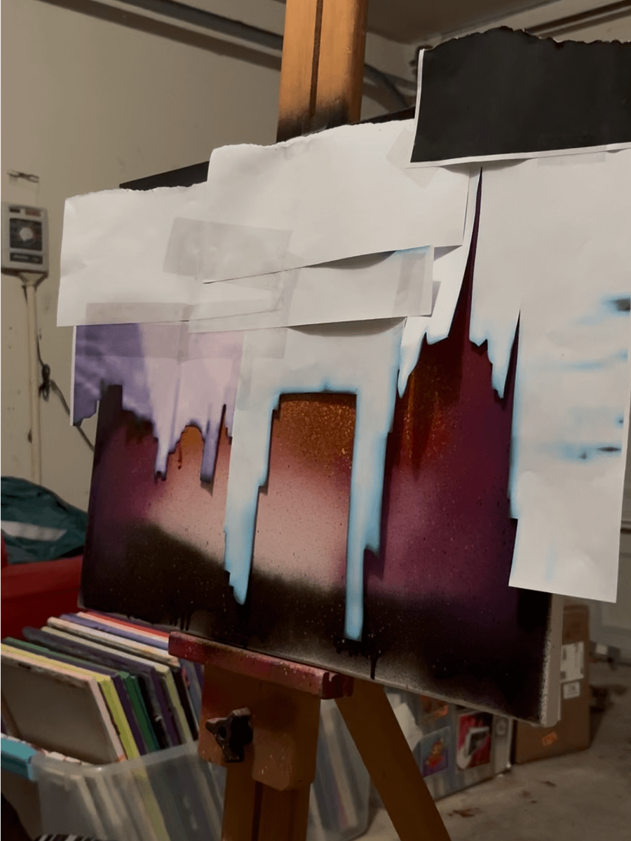 Canvas Prints of Bat Guy vs Bad Guys product image (3)