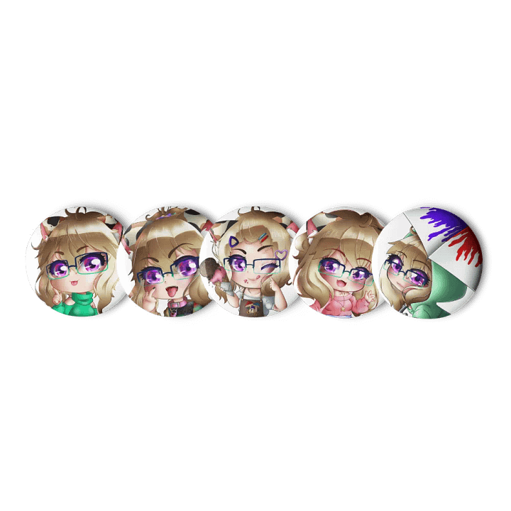 Alt Outfit Pins - 2.25 product image (1)