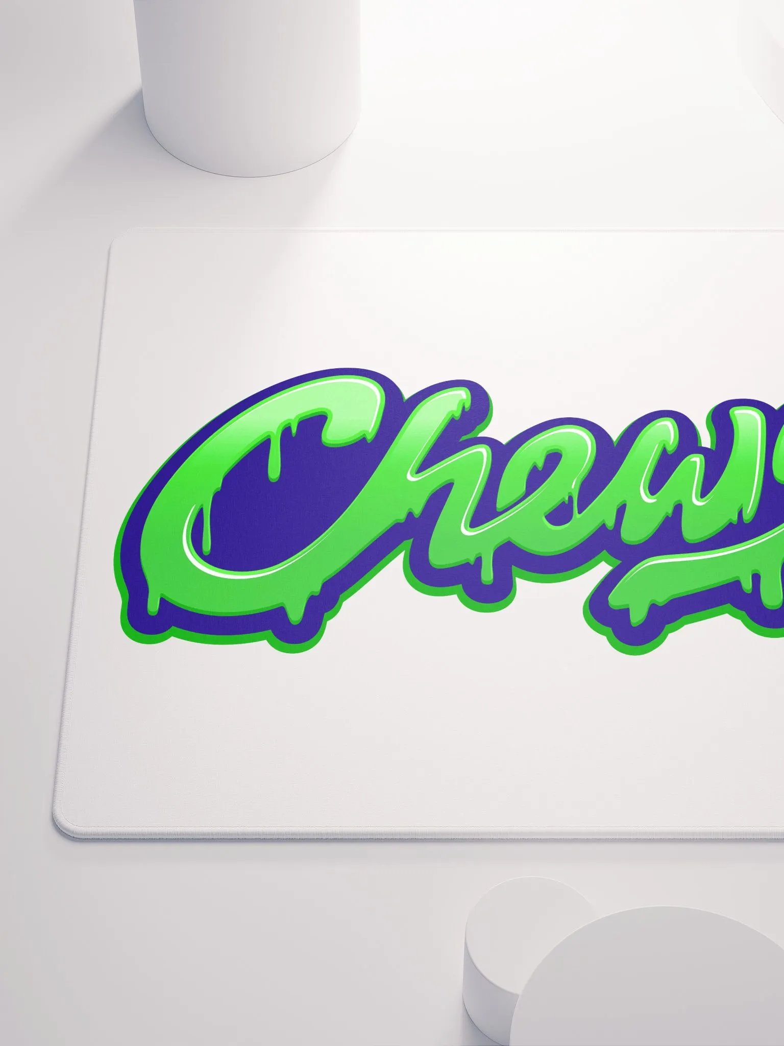 Chewy White Gaming Mousepad product image (6)