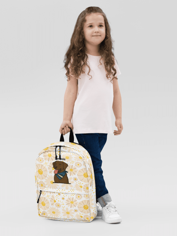 YOUR BEST FRIEND! / PRINT BACKPACK WITH PERSONALIZED NAME product image (2)