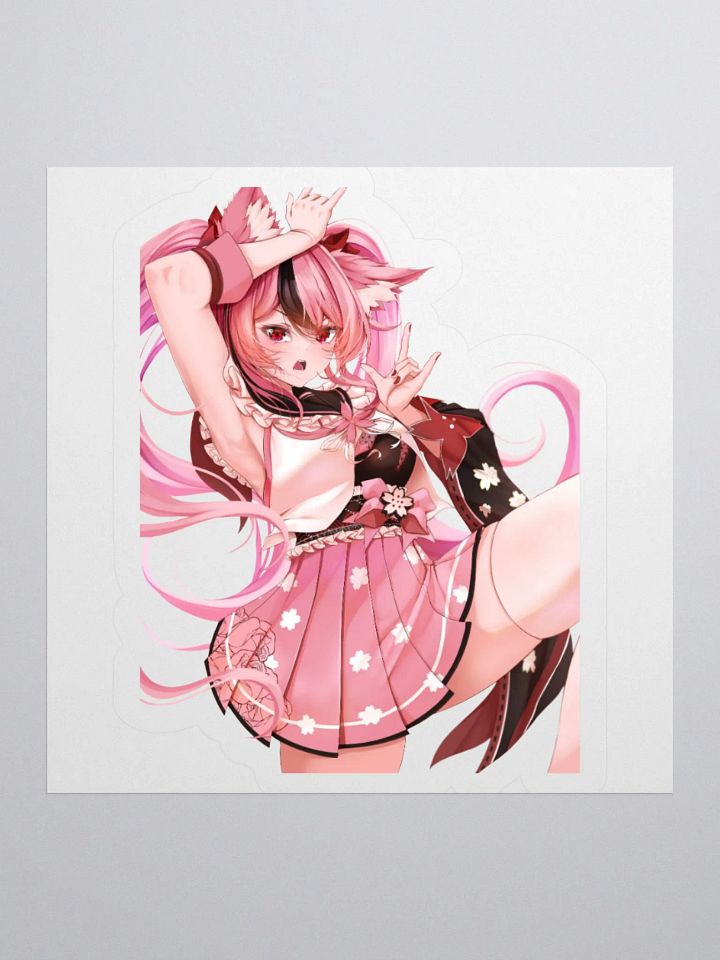 Foxy Floral Kiss Cut Stickers product image (1)