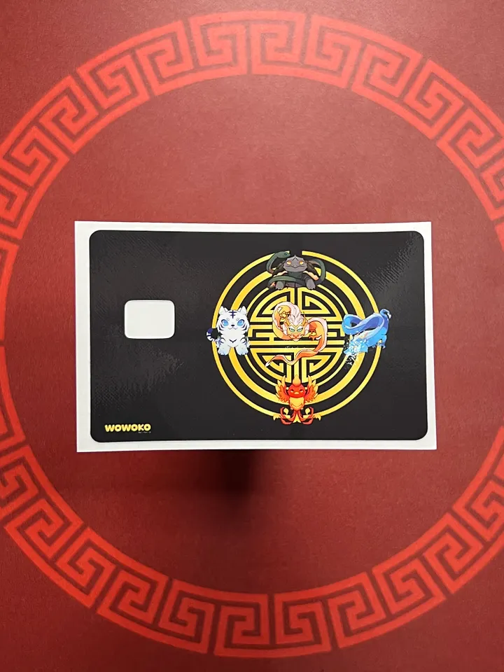 Guardian Beasts - Credit Card Skin product image (1)
