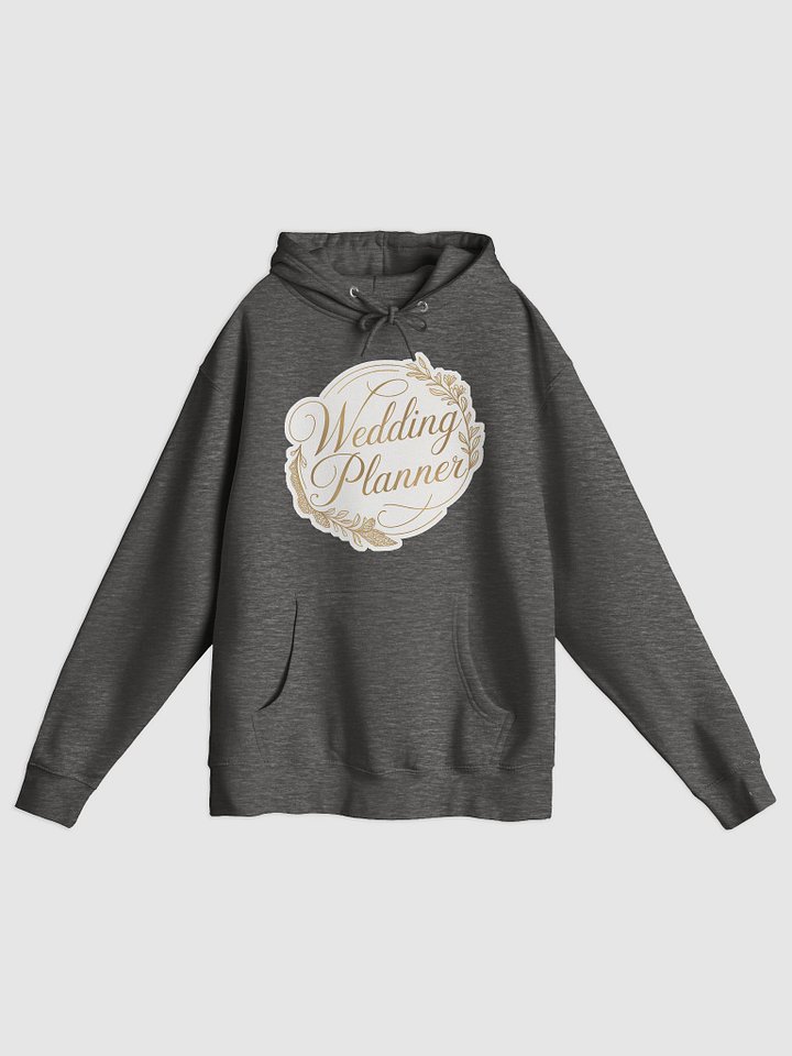 Elegant Wedding Planner Floral Hoodie product image (4)