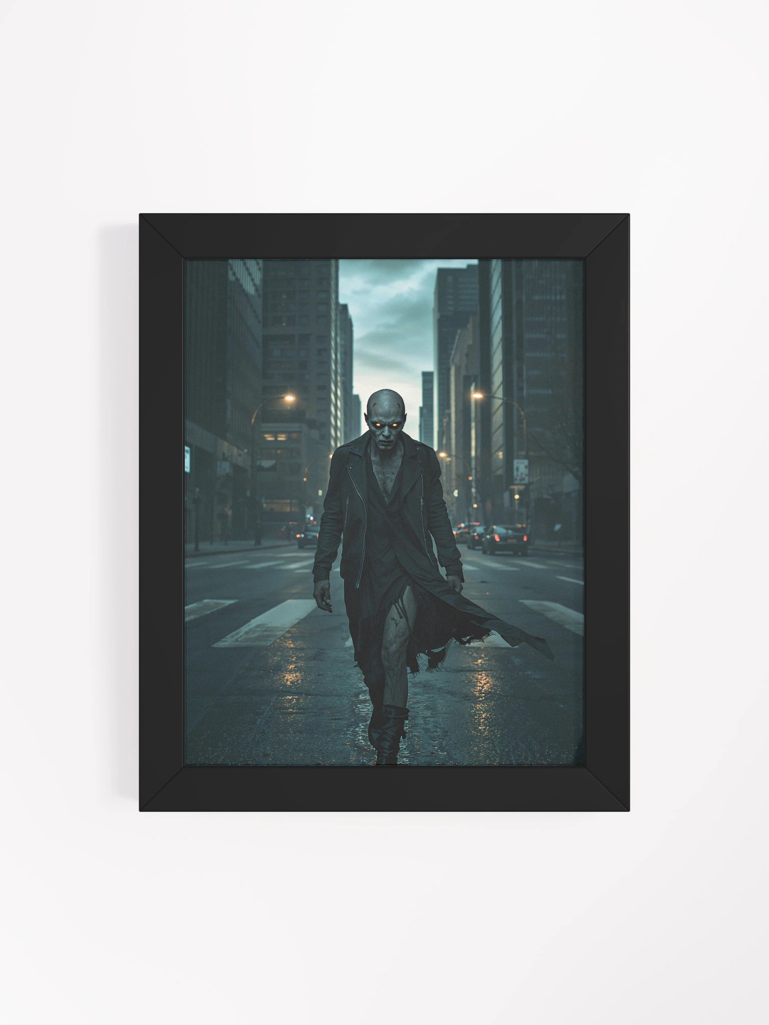 The Harbinger Walks Framed Print product image (23)