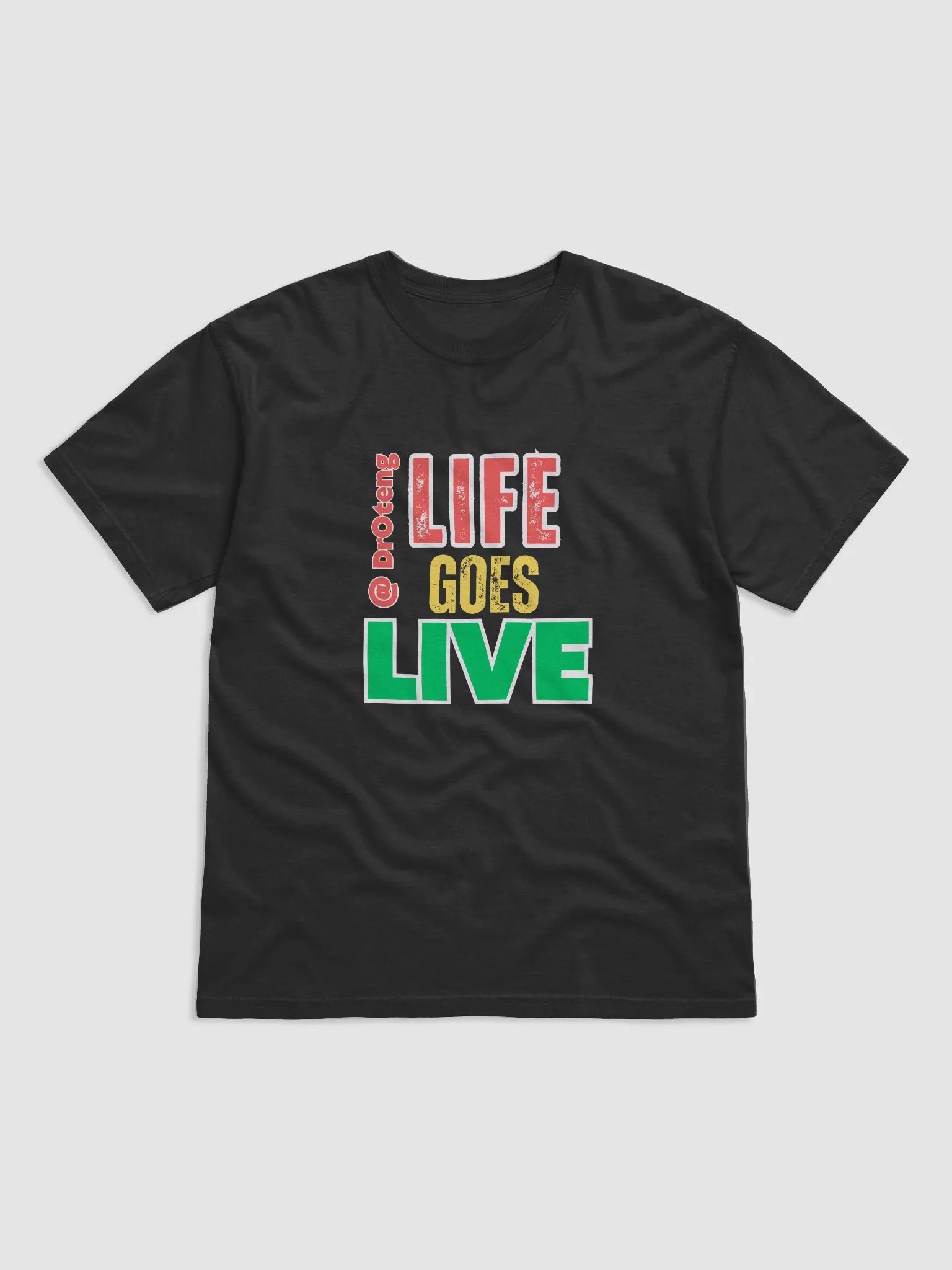 Life goes live red and green men's product image (1)