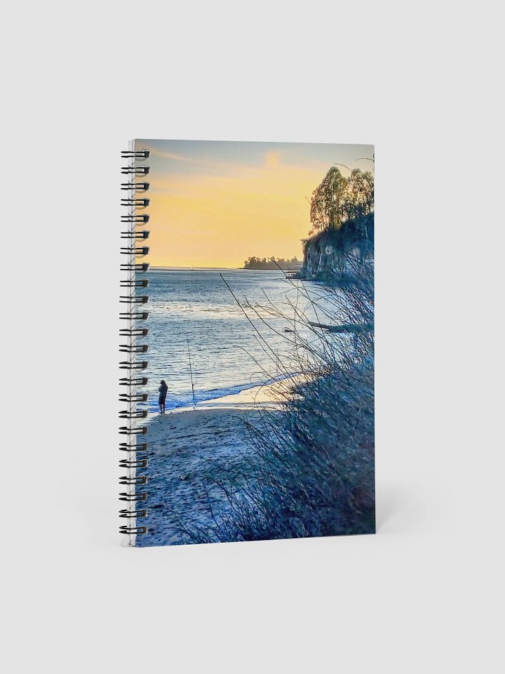 Fishing at Dusk Spiral Notebook product image (1)