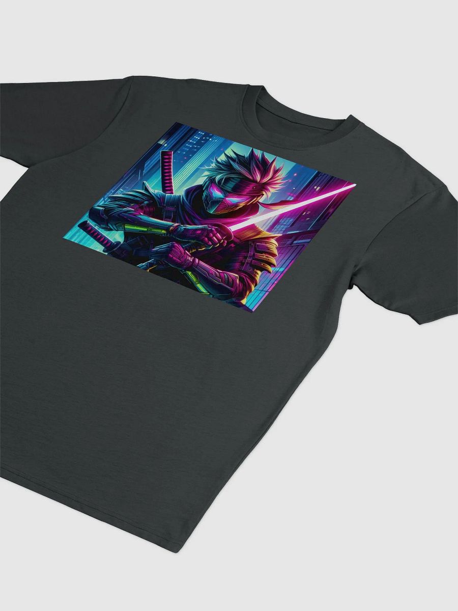 Neon Cyber Ninja Premium Heavyweight Tee product image (3)