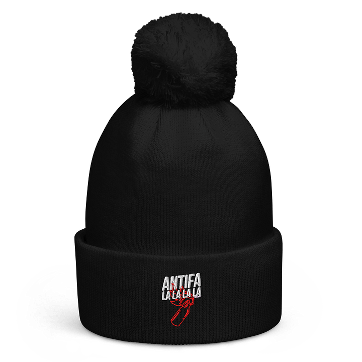 FUTILE DEVICE: ANTIFA-LA-LA-LA-LA (POMPOM BEANIE) product image (1)