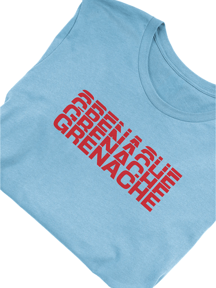 Grenache Faded Text T-Shirt – Celebrate Your Wine Aesthetic product image (1)