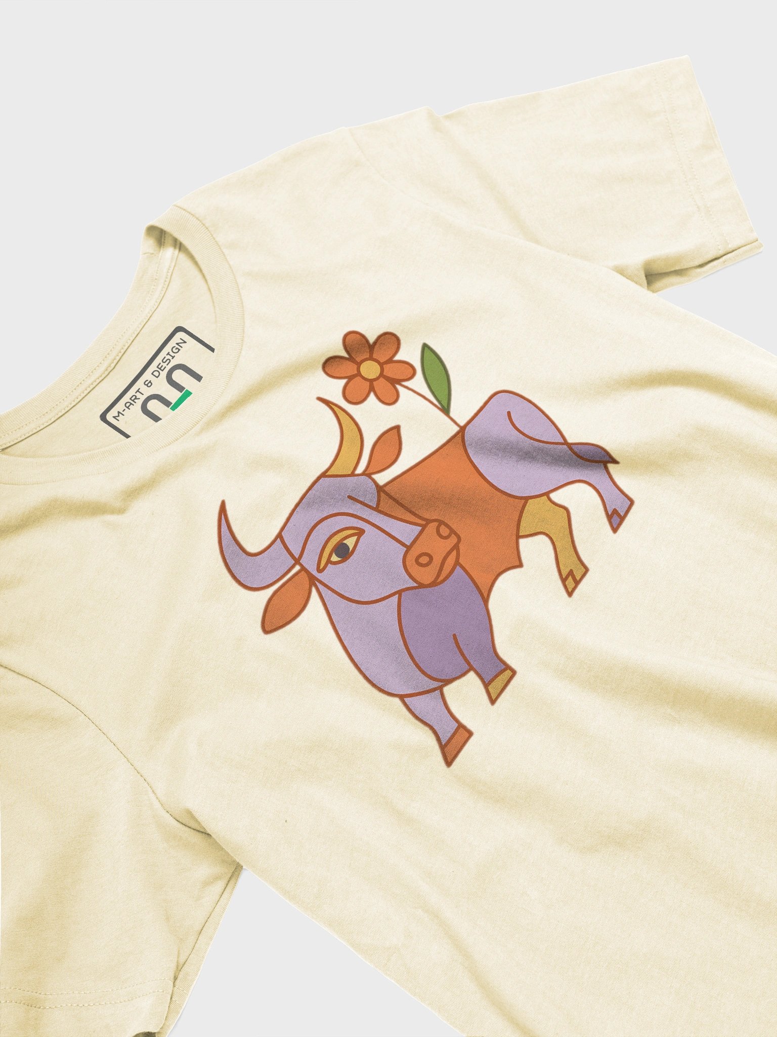Bull-M-Art & Design: QRious Creations - Unisex T-Shirt product image (3)