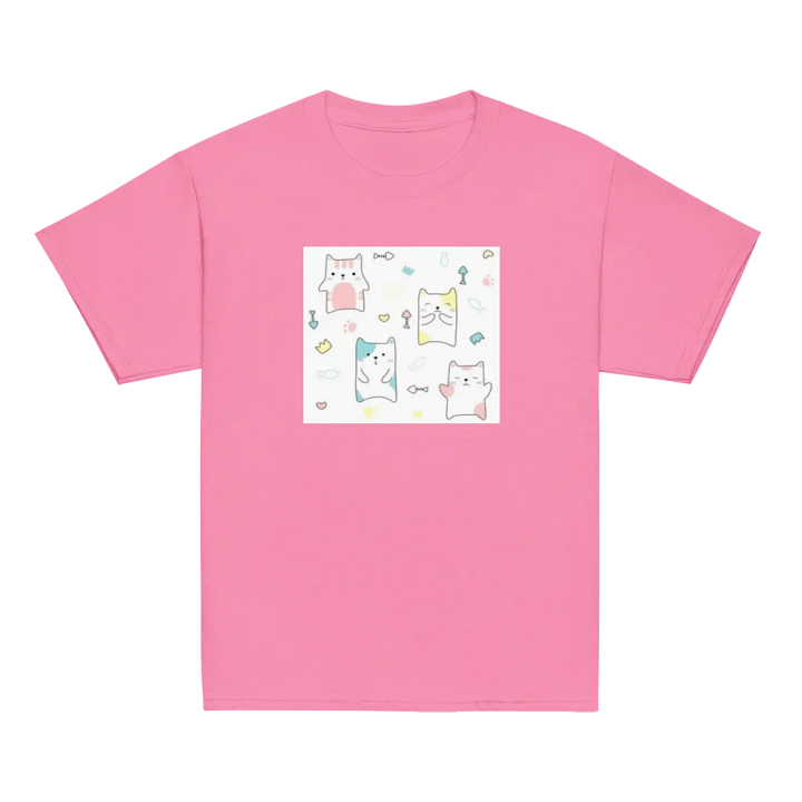 Kids T-Shirt Set of Cute Cats product image (2)