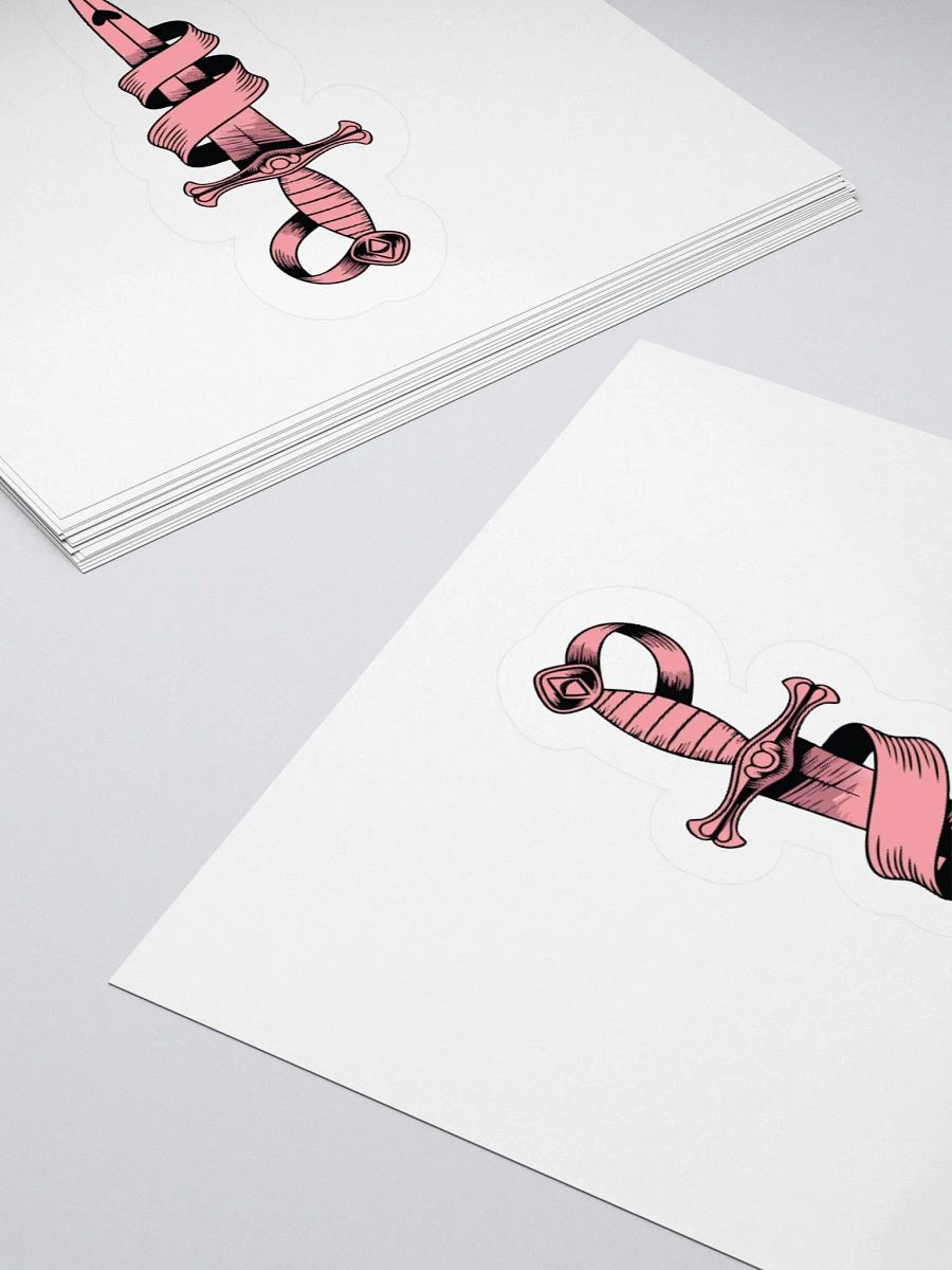 Heartfelt Blade Kiss Cut Stickers product image (14)