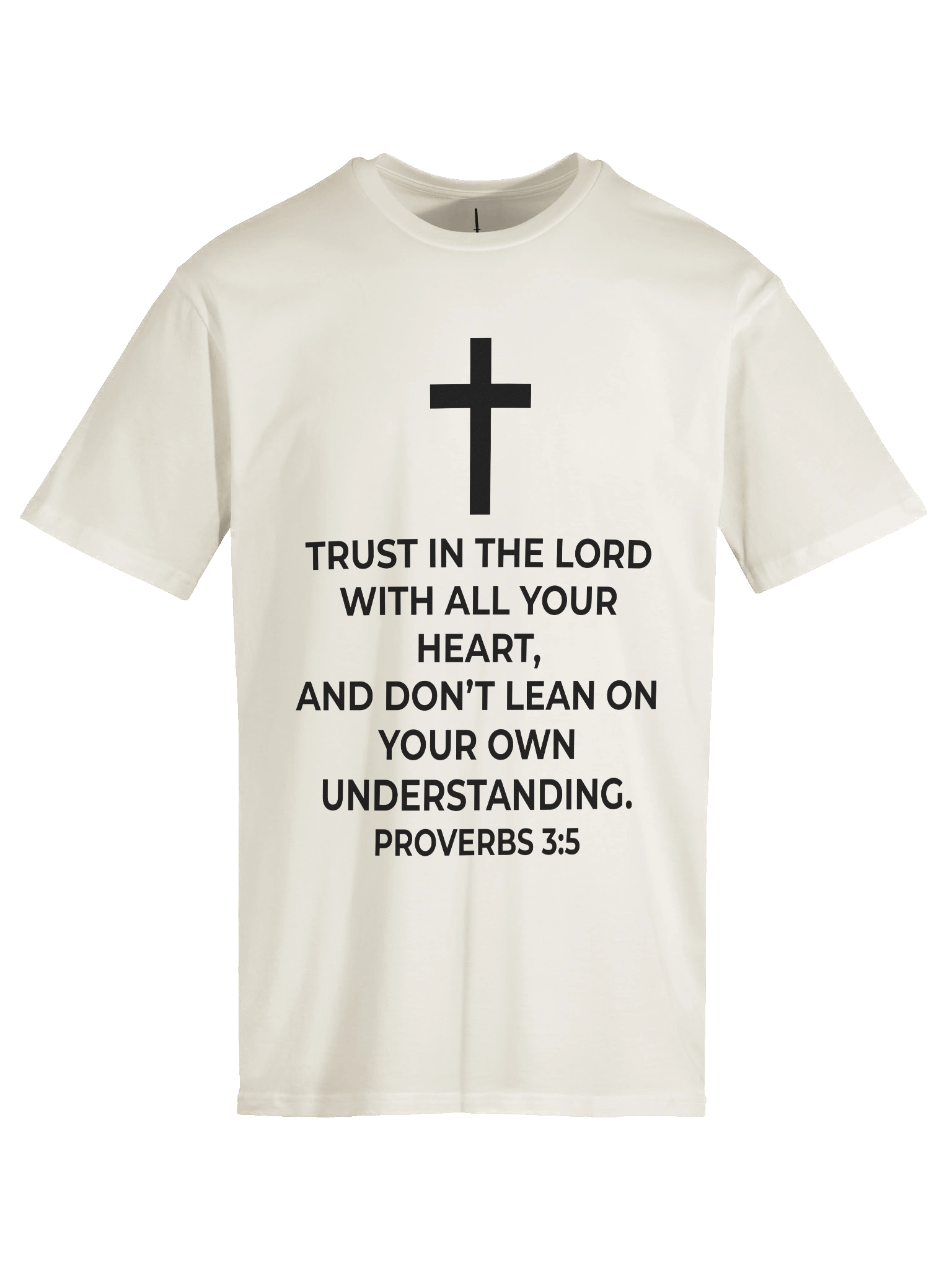 Proverbs 3:5 Unisex T-Shirt [Dark] product image (15)