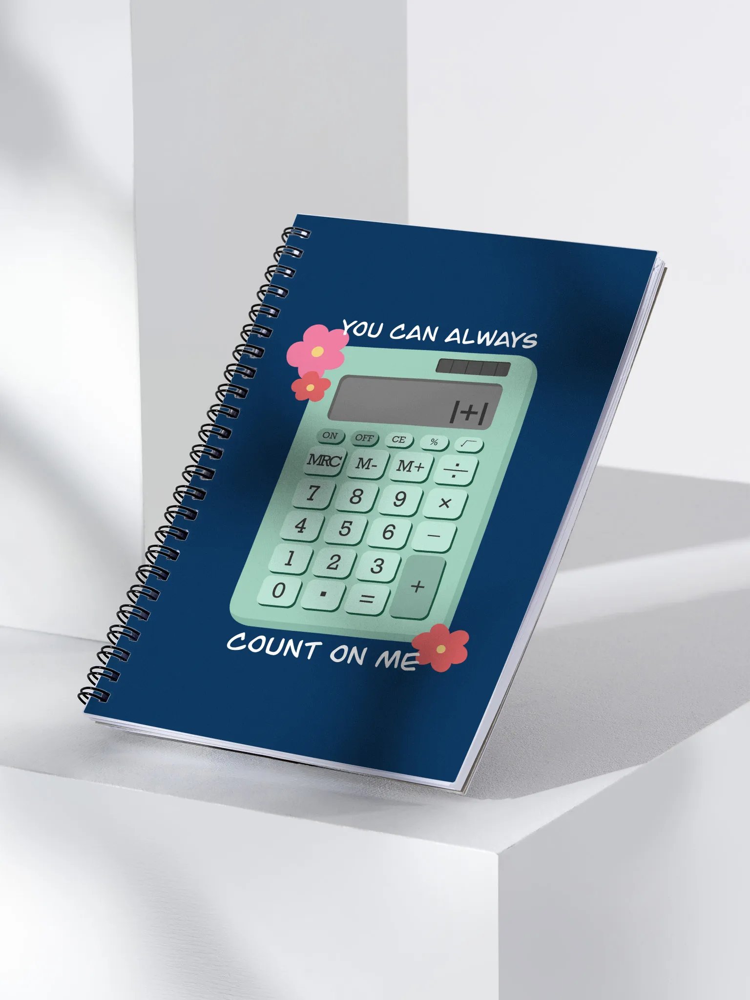 Count On Me Spiral Notebook product image (3)