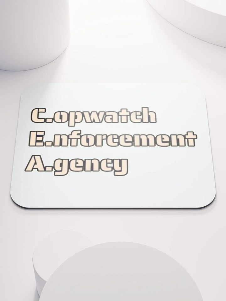 COPWATCH ENFORCEMENT AGENCY product image (1)