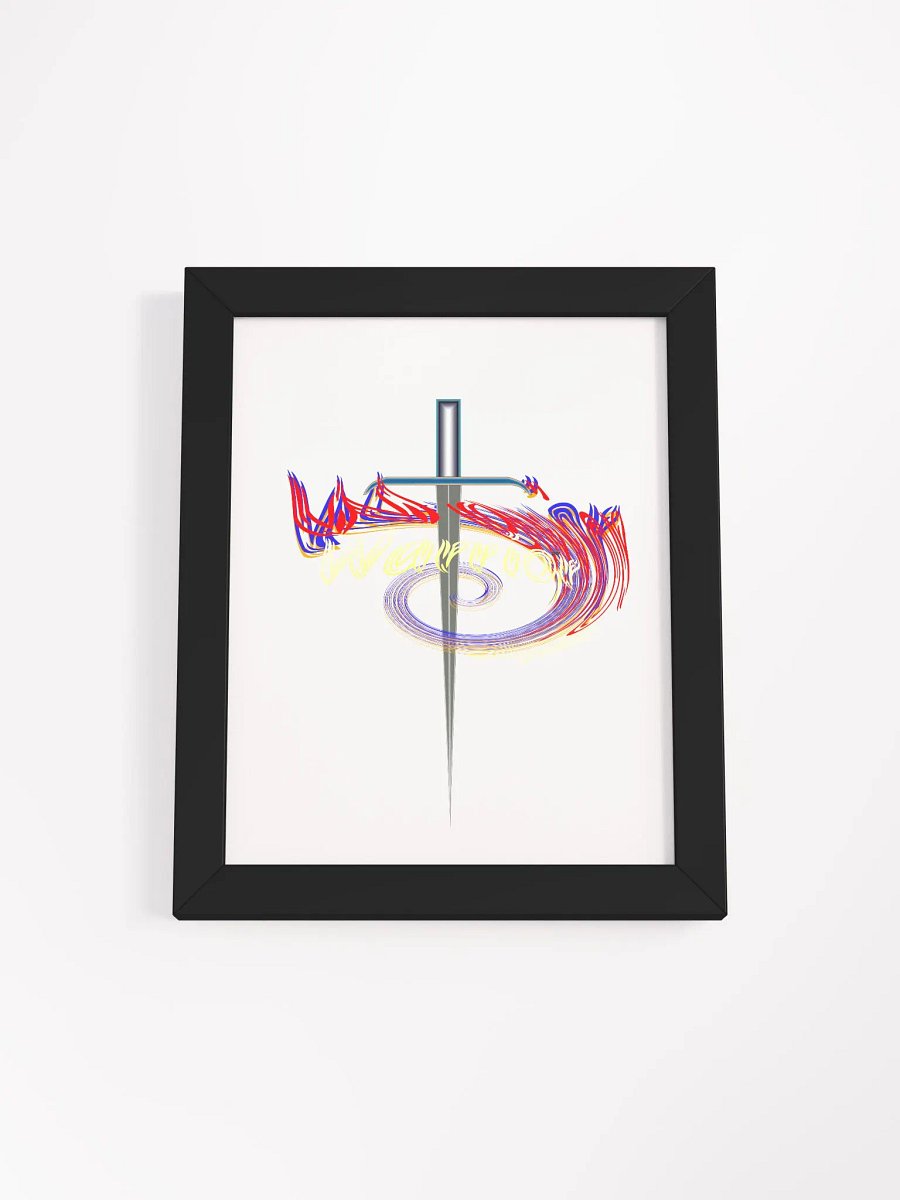 Warrior - Framed - High-Quality Matte Poster product image (1)