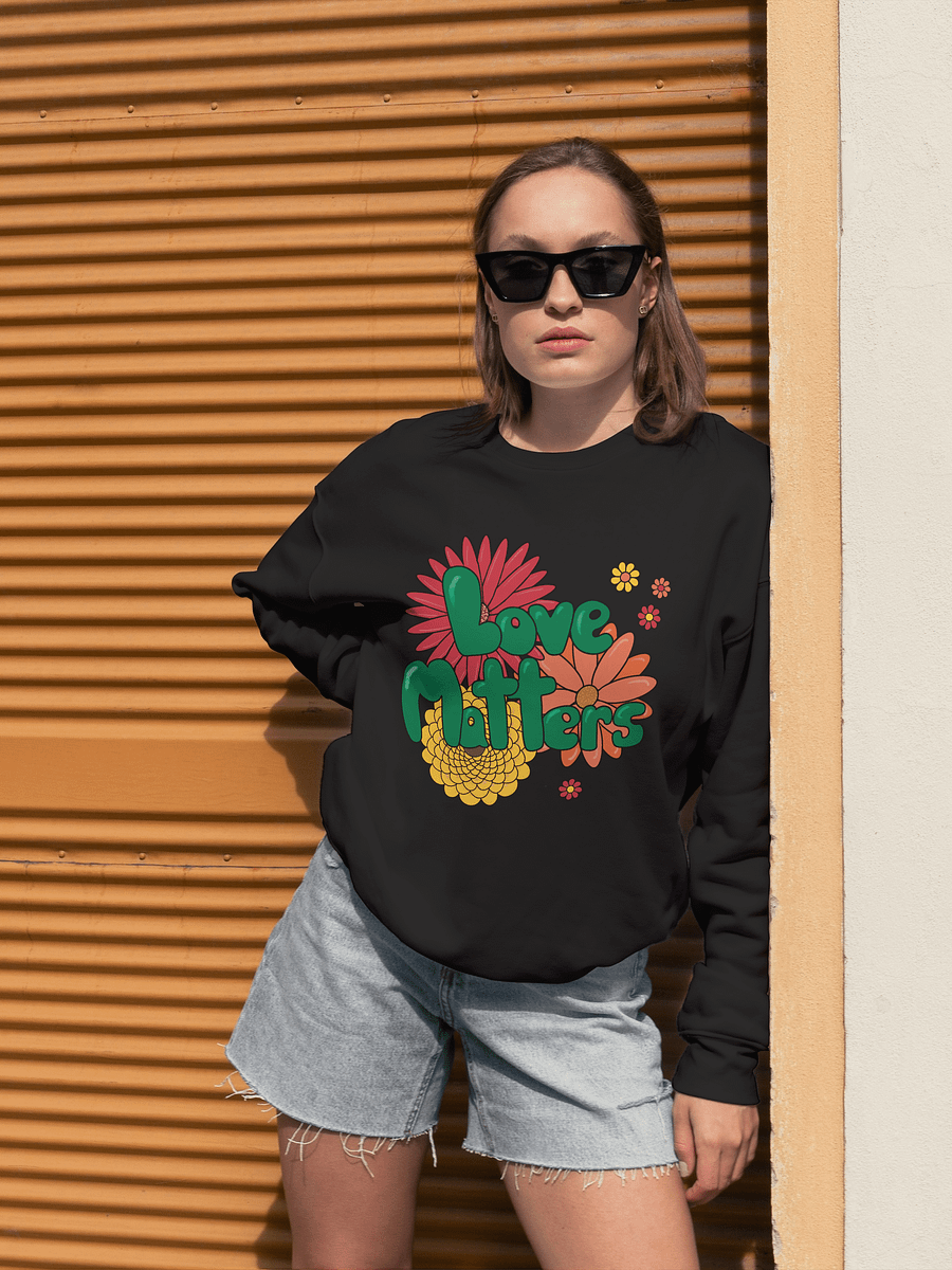 Love Matters Floral Sweatshirt product image (7)