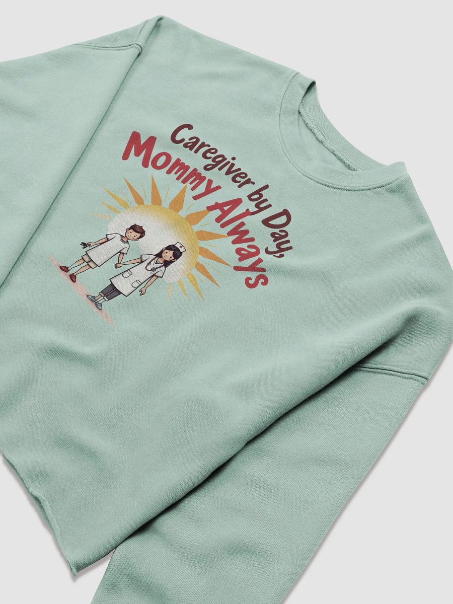 Sunshine Nurse Mom Crop Sweatshirt product image (13)