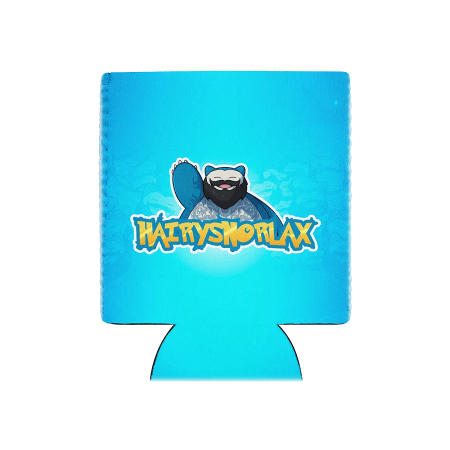 Hairy Snorlax Can Cooler product image (3)