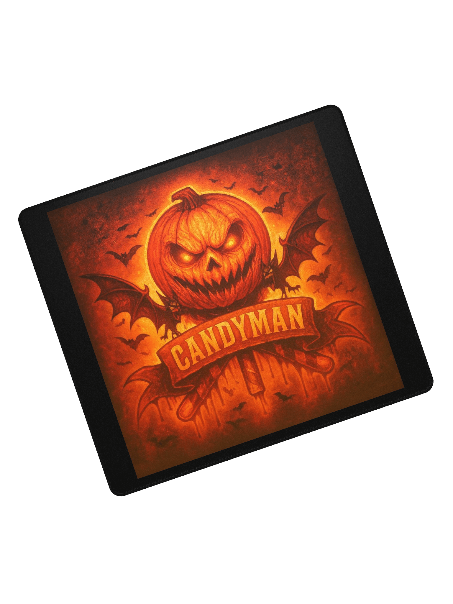 Pumpkin & Bats Candyman Mouse Pad product image (7)