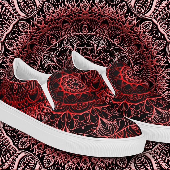 Mandala Harmony Women's Slip-On Shoes product image (1)