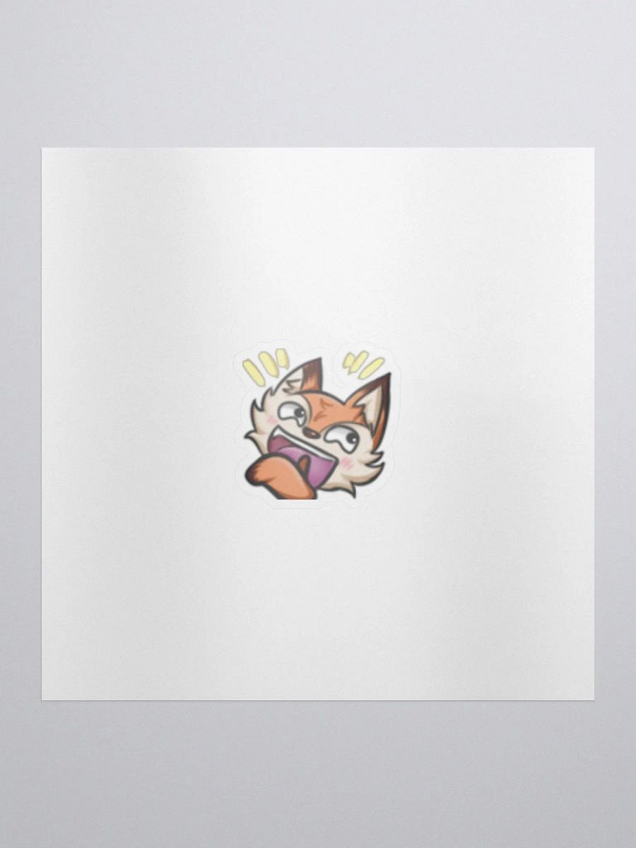 Foxxy LUL Emote Sticker 1.5