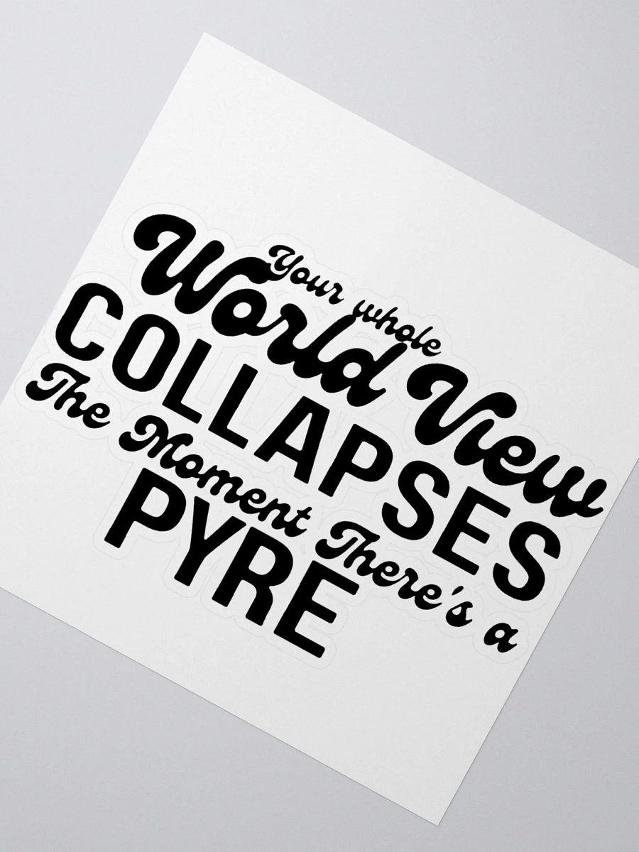 Whole world view set on fire product image (2)