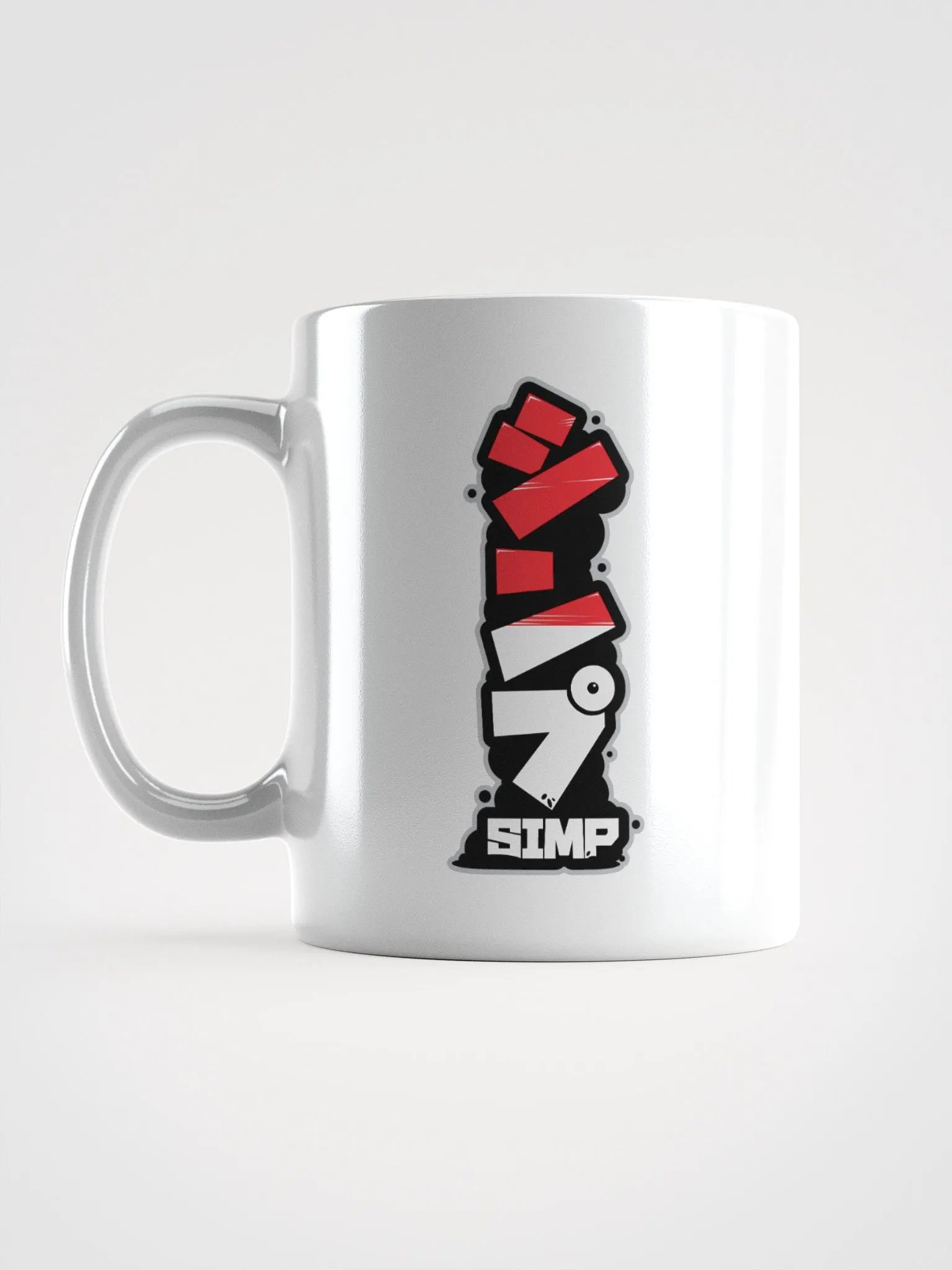Graffiti Kanji "Simp" Mug | Urban Street & Retro Style product image (5)