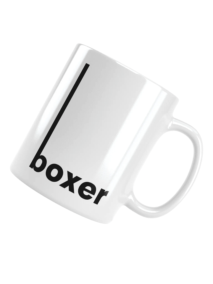 Boxer Minimalist Chic Mug For Boxer Lovers & Owners product image (1)