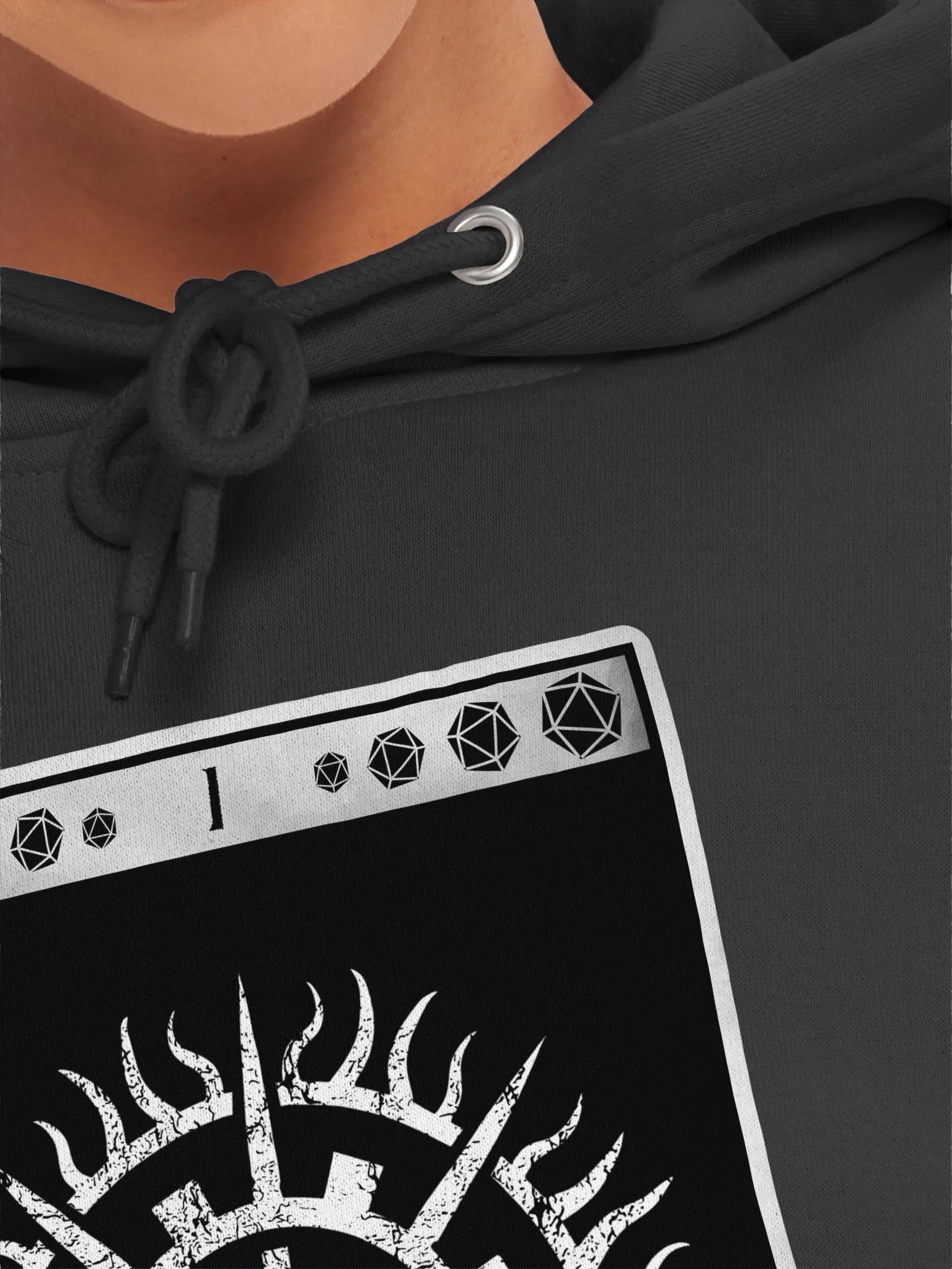 The Artificer Hoodie – Tarot-Inspired Gothic Design product image (7)