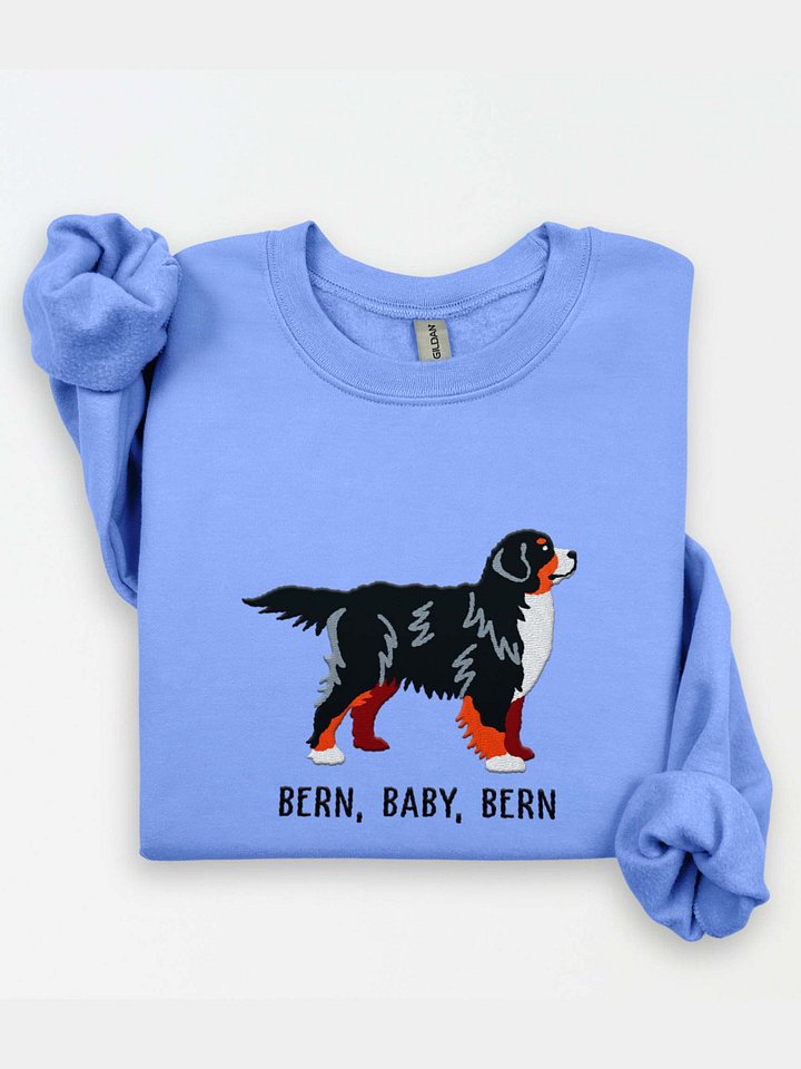 Bern, Baby, Bern Sweatshirt (Embroidered) of a Bernese Mountain Dog product image (1)