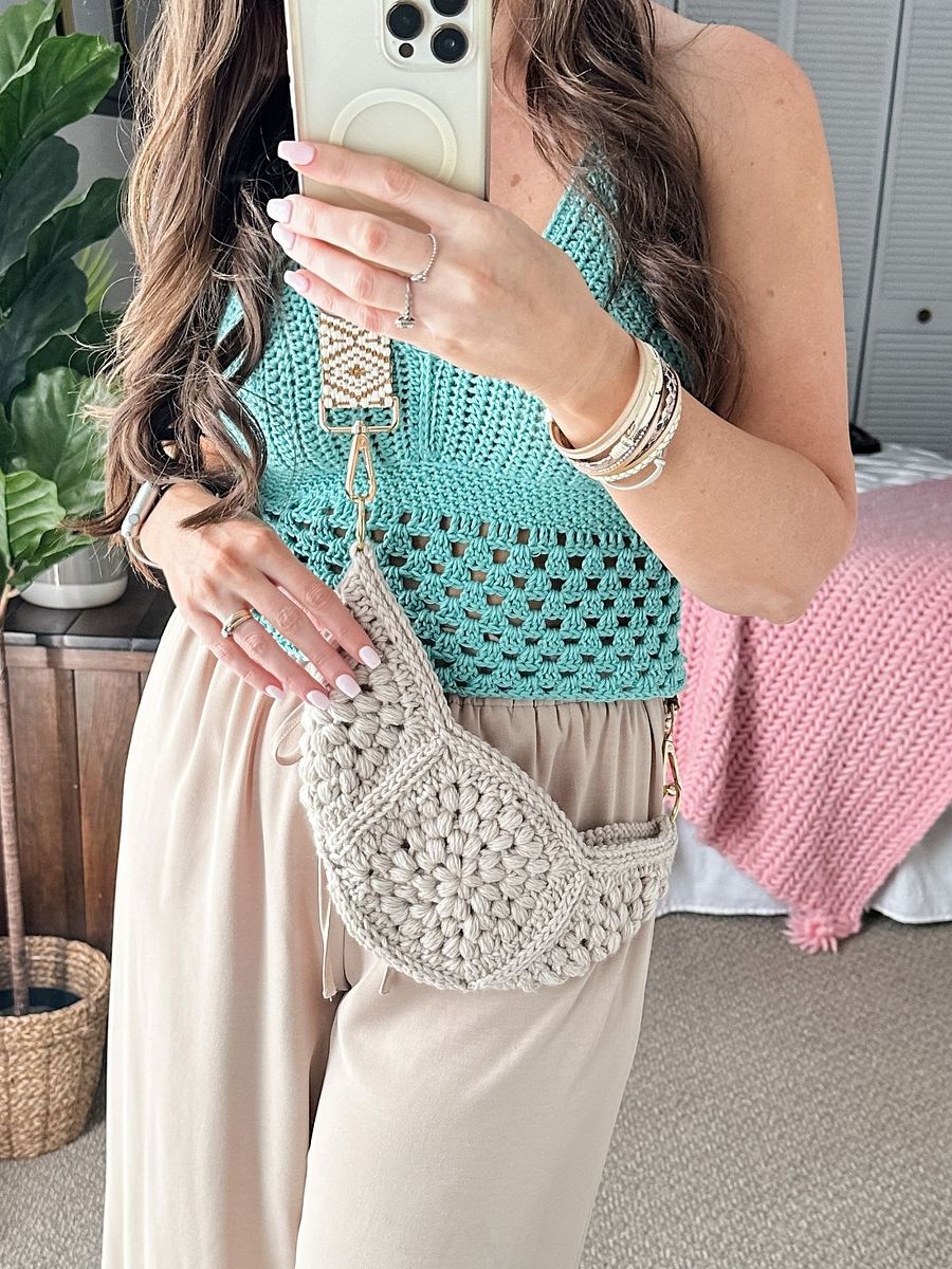 Granny Style Crossbody Bag Crochet Pattern product image (3)