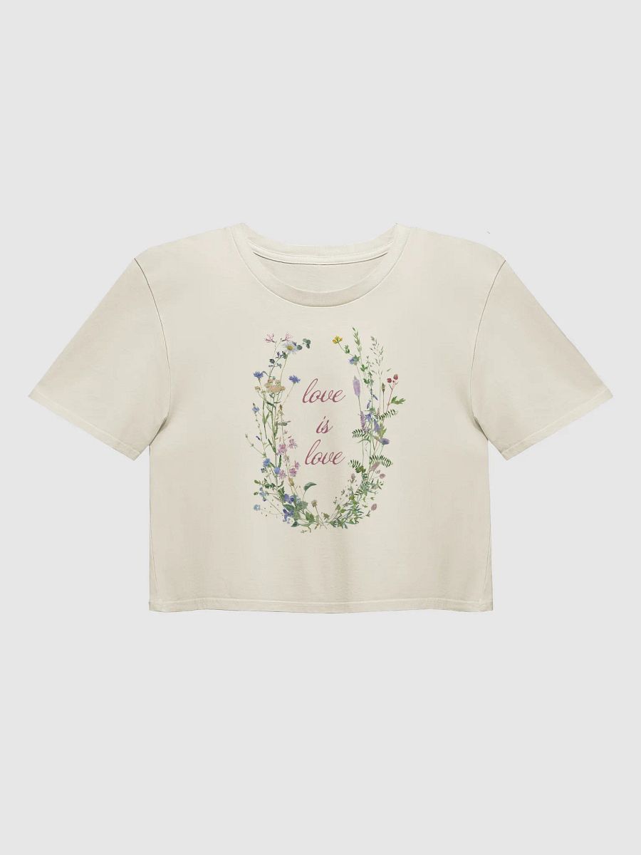 Love is Love - Cropped Tee product image (1)