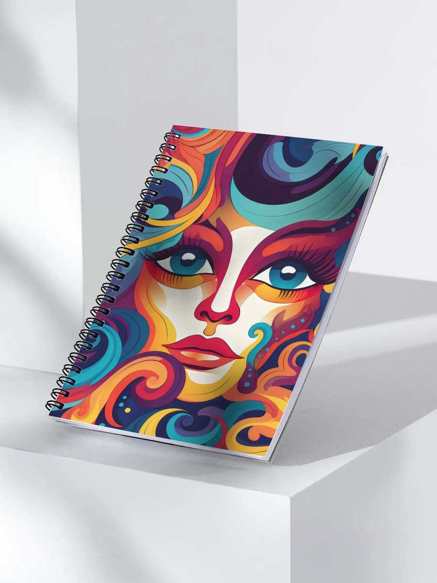 Psychedelic Muse Spiral Notebook product image (3)
