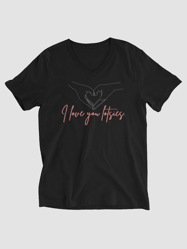 I love you lotsies V-Neck T-Shirt product image (1)