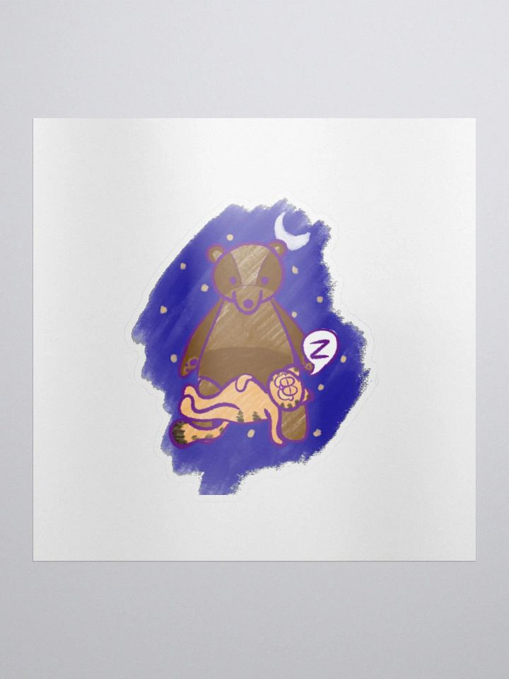 Garf Night Sticker product image (1)