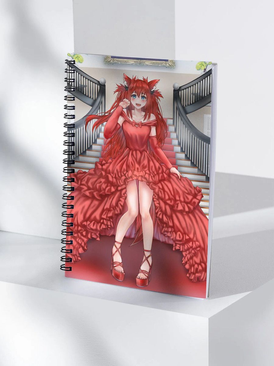 Oldschool KitsuAisu's Spiral Notebook product image (4)
