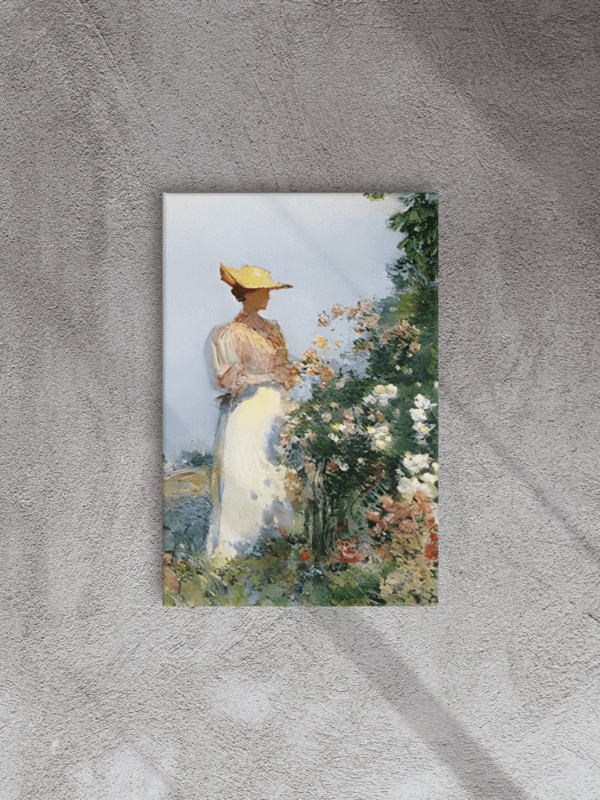 Impressionist Garden Walk Thin Canvas product image (1)