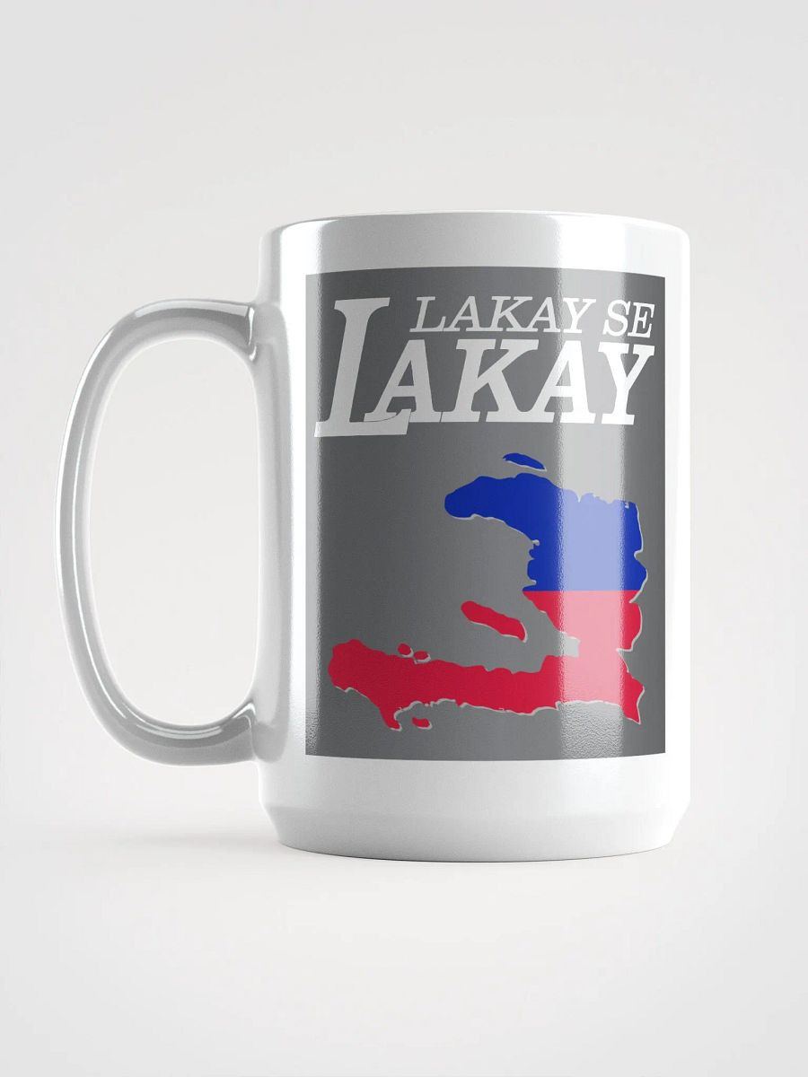 Lakay Se Lakay White Glossy Mug product image (4)